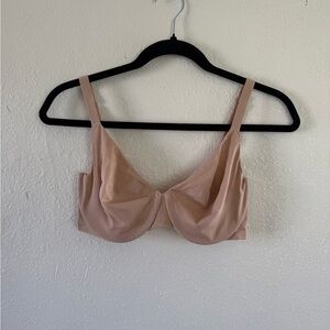 SKIMS SMOOTHING INTIMATES UNLINED FULL COVERAGE BRA in clay size 32DD